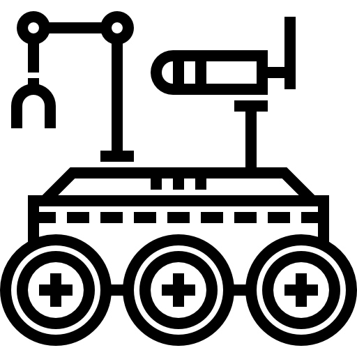vehículo lunar icono gratis