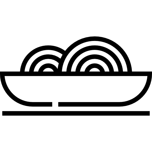 Spaguetti Detailed Straight Lineal icon