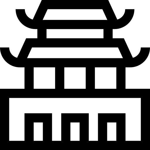 ciudad prohibida icono gratis