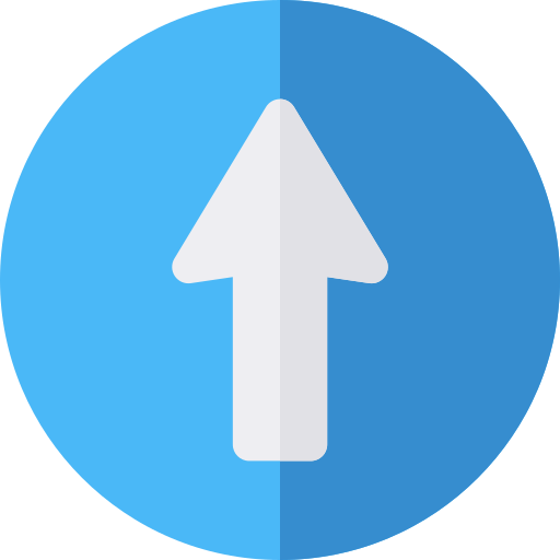 Arrow Basic Rounded Flat icon