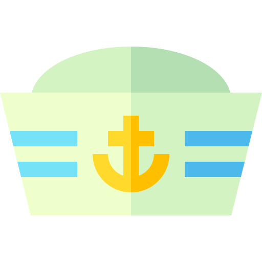 sombrero de marinero icono gratis