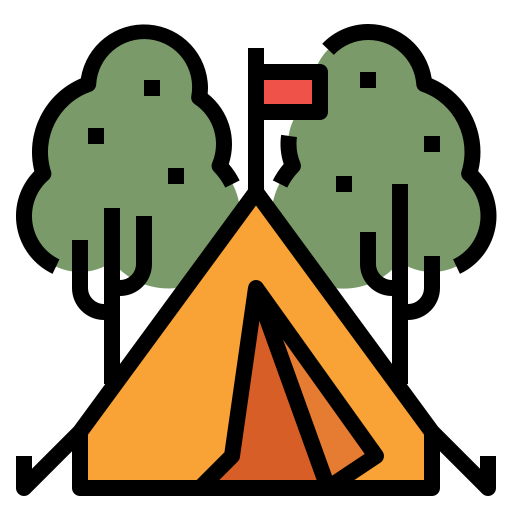 Camping - Free travel icons