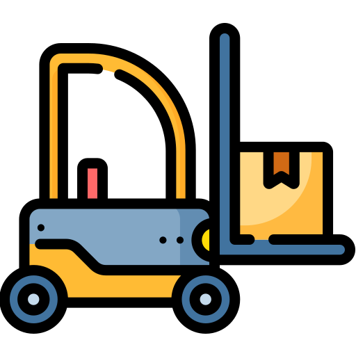 Forklift Special Lineal color icon