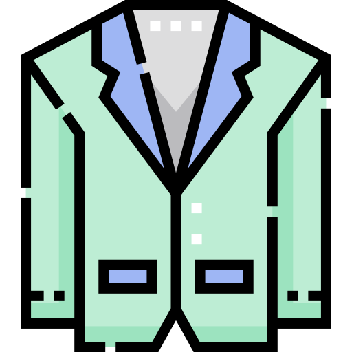 Suit Detailed Straight Lineal color icon