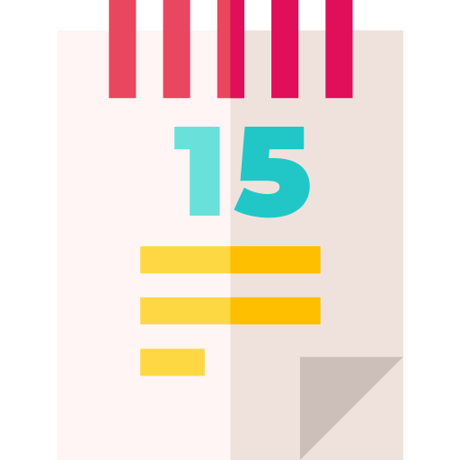 Calendario icono gratis