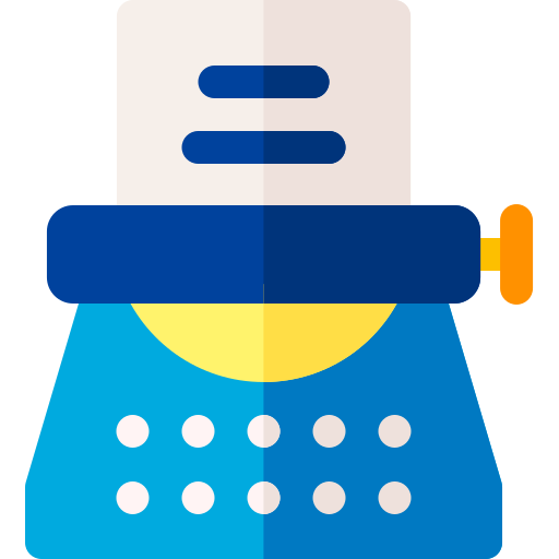 Typewriter free icon