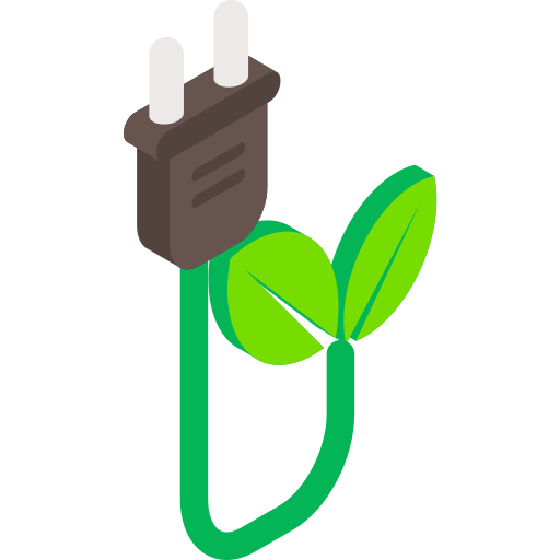 energía verde icono gratis