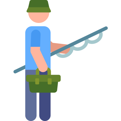 Fisherman free icon