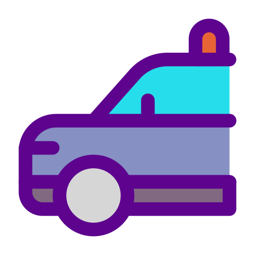 Полицейская машина бесплатно иконка