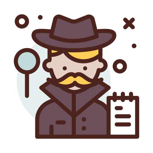 Detective icono gratis