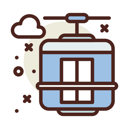 Вагон фуникулера бесплатно иконка