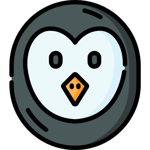 Pingüino icono gratis