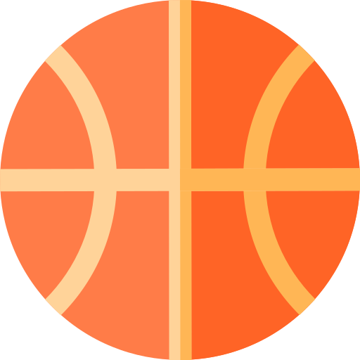 Pelota de baloncesto icono gratis