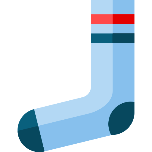 Sock Basic Straight Flat icon