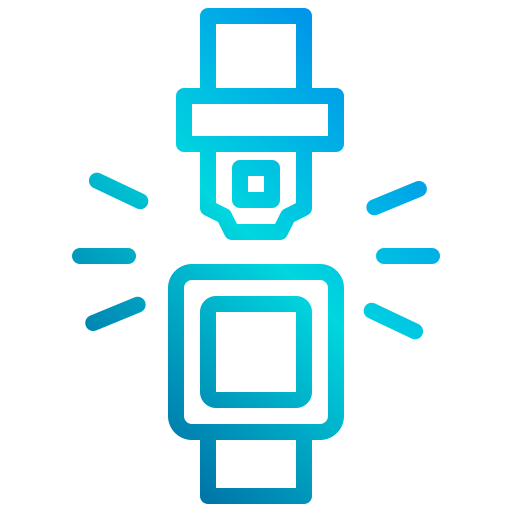 Cinturón de seguridad icono gratis