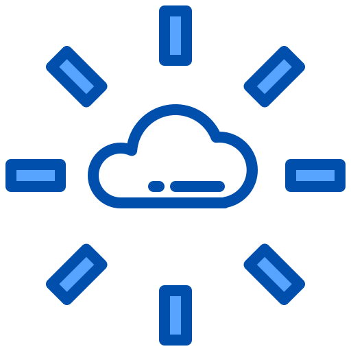 La computación en nube icono gratis