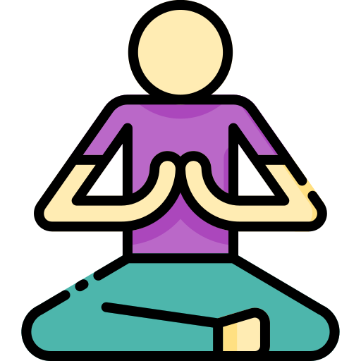 Yoga icono gratis