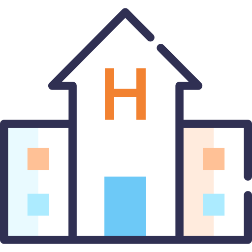 Hospital free icon