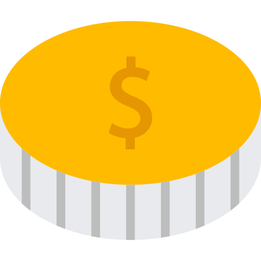 moneda icono gratis
