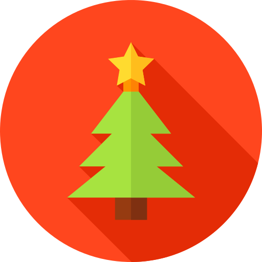 árbol de navidad icono gratis