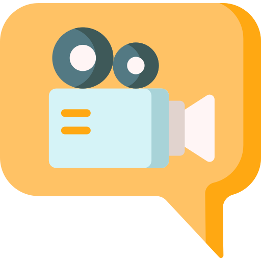 Película icono gratis