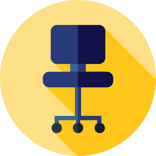 chaise de bureau Icône gratuit chaise de bureau Icône gratuit