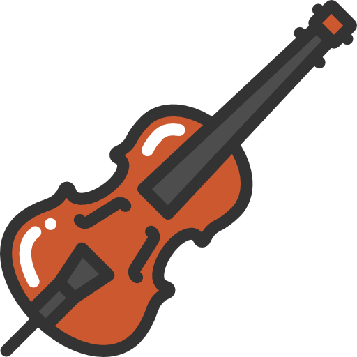 violín icono gratis