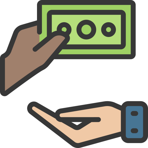 geld geben kostenlos Icon