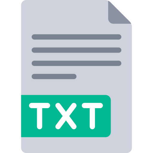Text free icon