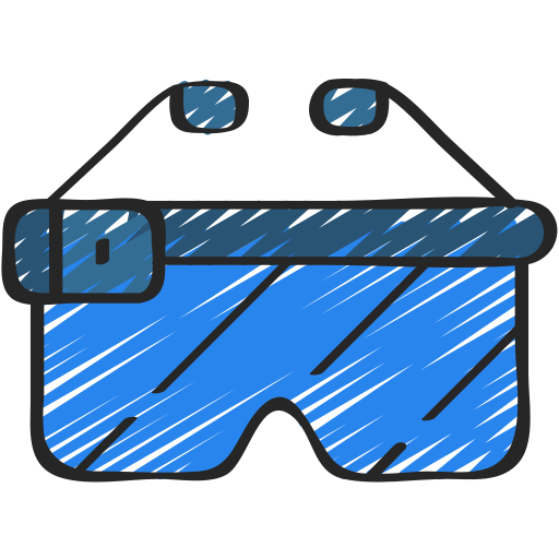 gafas inteligentes icono gratis