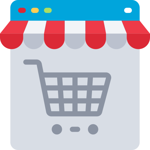 tienda online icono gratis