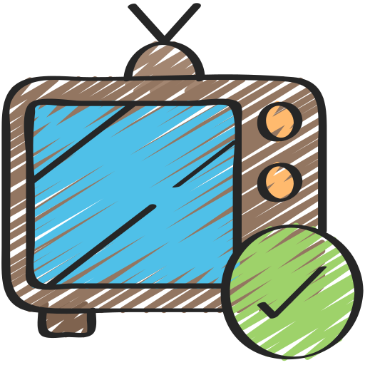 Televisión icono gratis