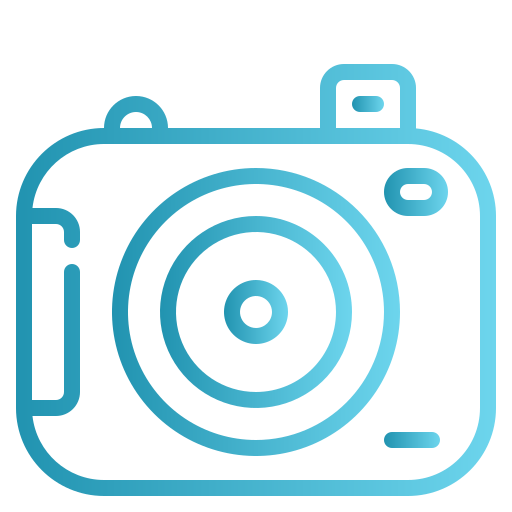 Camera Neung Lineal Gradient icon