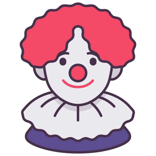 Payaso icono gratis