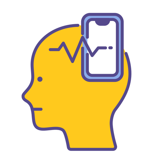 adicto social icono gratis