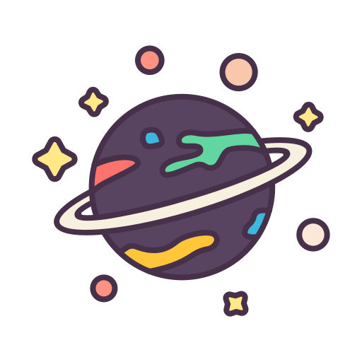 Astronomía icono gratis