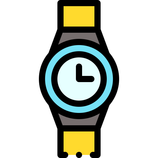 Reloj de pulsera icono gratis