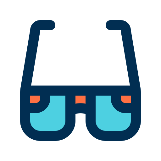 Gafas de realidad virtual icono gratis