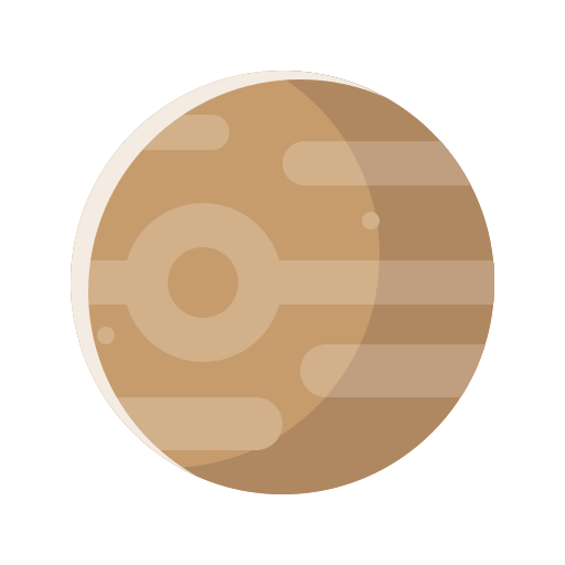 Jupiter bqlqn Flat icon