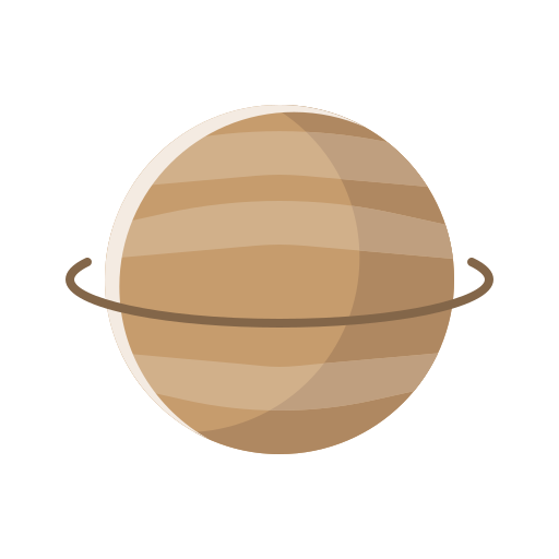 Saturn bqlqn Flat icon