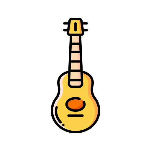 Guitarra acústica icono gratis