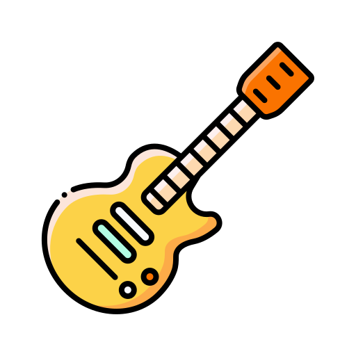 Guitarra eléctrica icono gratis