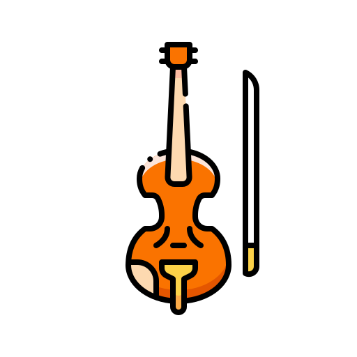 violín icono gratis