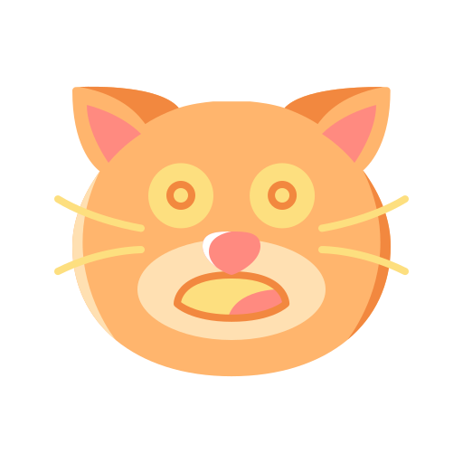 Pink cat icon - Free pink animal icons