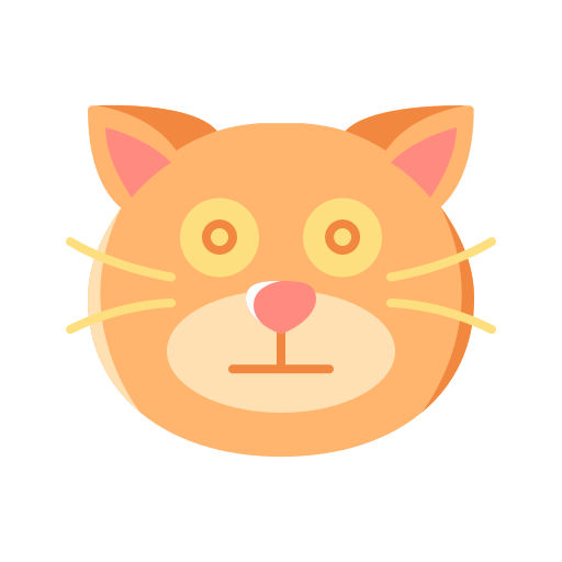 Cat bqlqn Flat icon