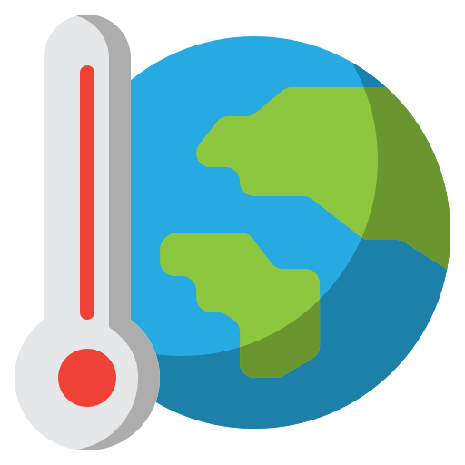 Global Warming Toempong Flat Icon