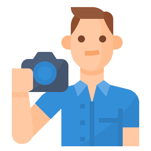 Fotógrafo icono gratis