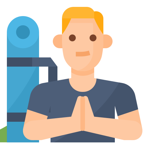 Yoga icono gratis