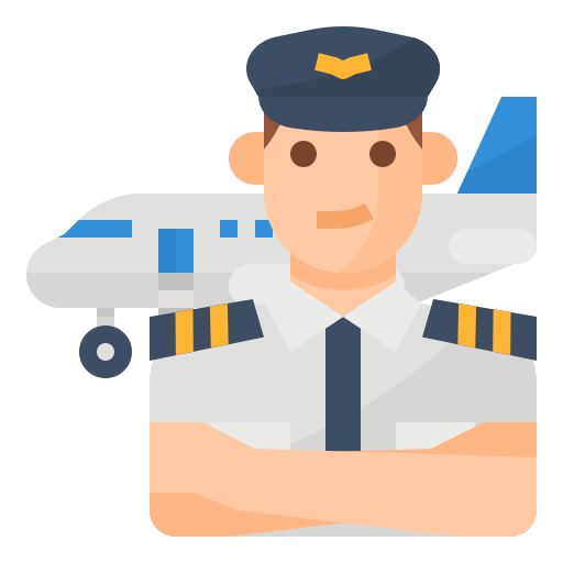 Pilot  free icon