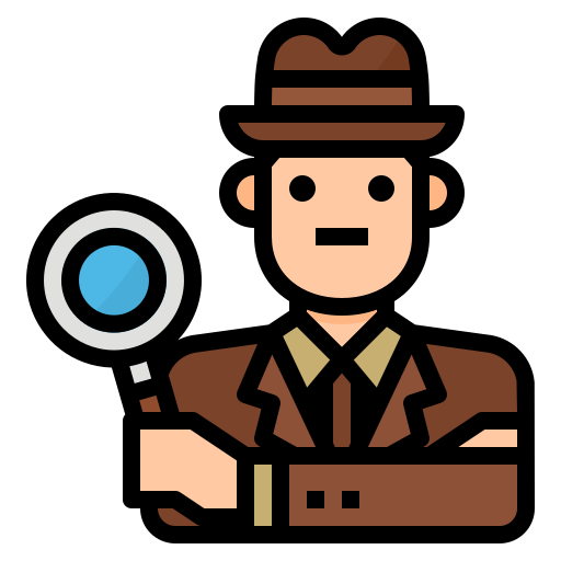 Detective icono gratis